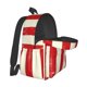 thumbnail image 5 of Disketp America Flags2 Mochila Escolar de Gran Capacidad y Peso Ligero, Mochila de Viaje Ideal para Escuela, Trabajo y Uso Diario, Cómoda y con Estilo, 5 of 8
