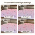 thumbnail image 7 of ODIKA Clusters Whimsical Stars Ombre Gradient Watercolor Large Confetti Pink Playful Non-Slip Chair-Friendly for Dining Room, Under Table, Home Office, 7 of 7