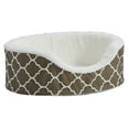 thumbnail image 3 of MidWest Homes for Pets QuiteTime Teflon Nesting Dog/Cat Pet Bed, Brown, 25 in, 3 of 7
