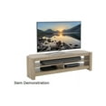 thumbnail image 2 of AVF Transitional Wood TV Stand for most TVs 27" to 65" in Rustic Sawn Oak, 2 of 5