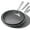9.5''+11''Gray, variant on naturepan 8 inch Ceramic Nonstick Skillet, Diamond-Titanium Coating, Dishwasher/Oven Safe, Gray