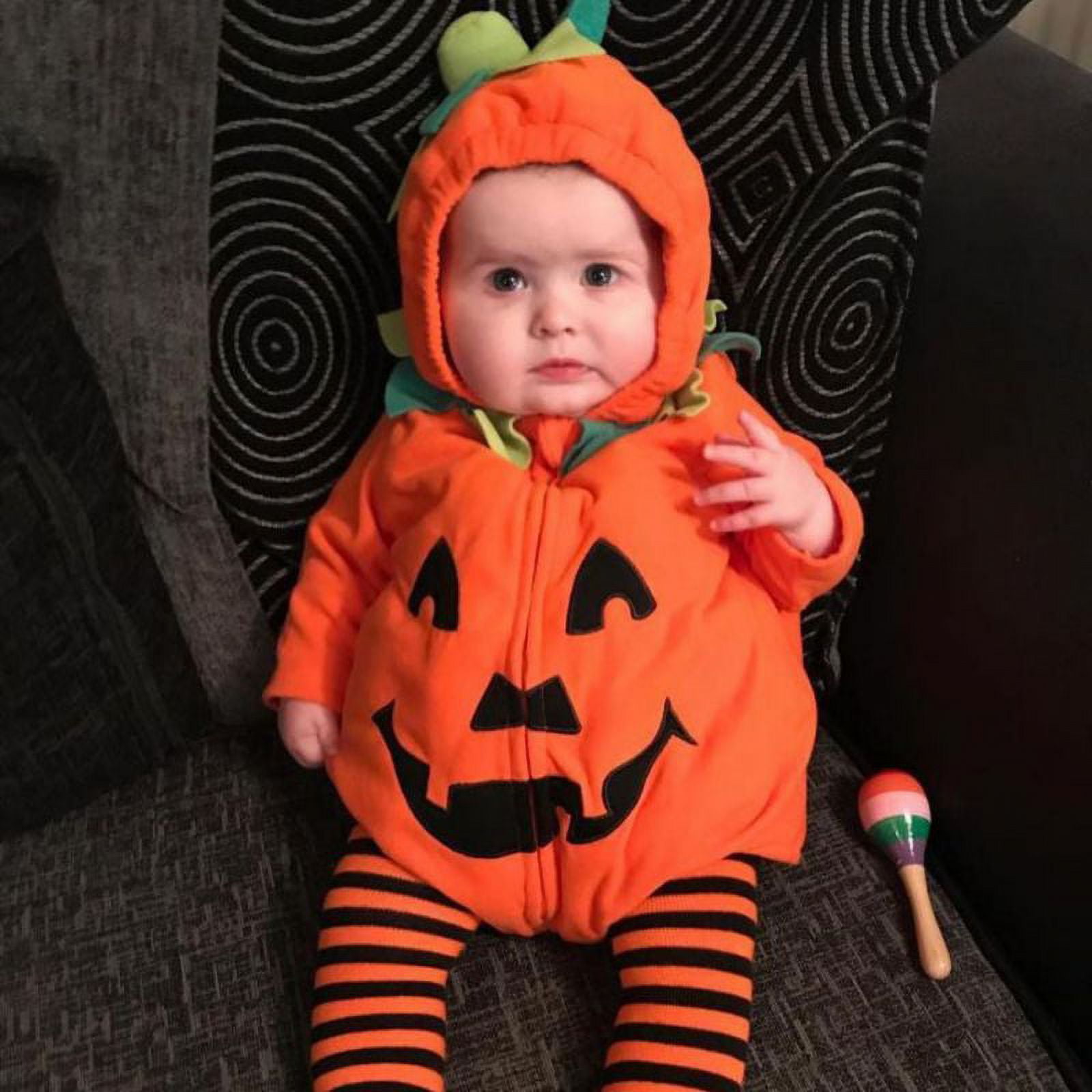Actoyo Toddler Baby Girl Boy Halloween Pumpkin Hat Costume Outfit Fancy Dress Clothes Walmart