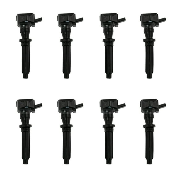 TRQ 8 Piece Engine Ignition Coil Set Direct Fit for Jaguar XF XKR New ICA65250