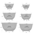 thumbnail image 2 of Reston Lloyd 44901 12pc Enamel Bowl Set  Lime, 2 of 3