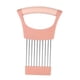 thumbnail image 3 of Soporte para cebolla para rebanar limón, cortador, picador, portátil, agarre cómodo, cebolla Rosa, 3 of 9
