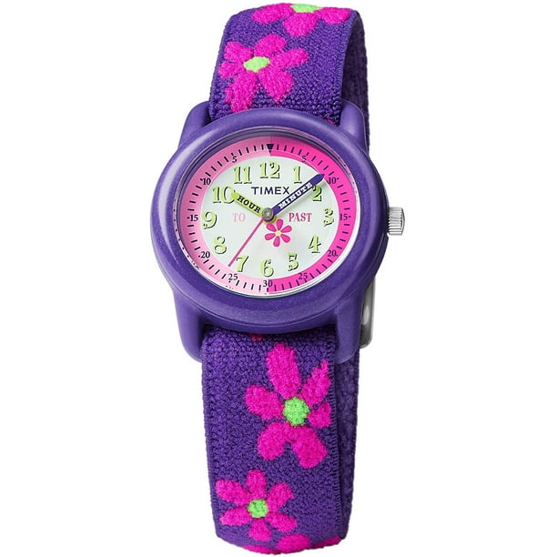 Timex Girls Time Machines Reloj analógico con correa de tela elástica Timex Timex