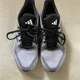 thumbnail image 1 of Men’s Ad-id-as Tennis Shoes Size 7 Black Gray White Very Nice, 1 of 6