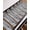 Gray, variant on Turquoise Marble Stair Treads for Wooden Steps Indoor Runner Rug Carpet, Nature Marble Stone Ripple Modern Art 7 Pieces Peel and Stick Staircase Step Treads Covers Washable Throw Door Mats, 30"x8"