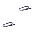 thumbnail image 4 of ZLight Ceinture ple pour Femmes Ceinture Intemporelle pour le Travail Ou le Repos Style Ceinture Réglable Bretelles de Robe en PU Ceinture de Taille Costumes Bleu Marine 2ensemble, 4 of 6