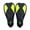 D, variant on BLEEUS Snorkeling Diving Fins Unisex Monofin Diving Flippers For Water Sports Diving Equipment (B)
