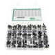 thumbnail image 1 of 16-50V Radial Electrolytic Capacitor Assortment Box 24 Values 0.luf-1000uf 500pcs, 1 of 5