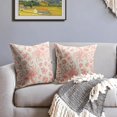thumbnail image 3 of Sage Green Floral Pillow Covers 18x18 Set of 2 Spring Flower Vintage Chinoiserie Cream Decorative Throw Pillows Outdoor Country Farmhouse Pillowcases Square Cushion Case Decor for Home Sofa Couch Bed, 3 of 6