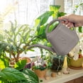 thumbnail image 6 of HomelyJoy Coffee Plastic Watering Can, 1 Gallon Large Capacity Long Spout Watering Pot with Ergonomic Handle for Indoor Houseplants, Garden, and Lawn Care, 6 of 10