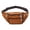 Yellow, variant on Men Women PU Waist Belt Bag Slim Purse Hip Pouch Hiking Camping Outdoors Travel Stylish Fanny Pack