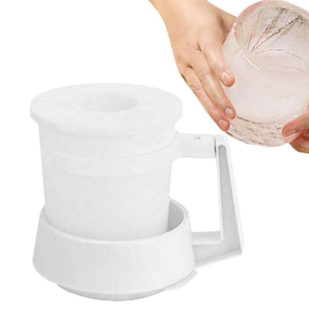 Tohuu Ice Maker for Freezer 2 in 1 Ice Mold Ice Bucket for Freezer Ice