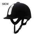 thumbnail image 4 of Eigraketly Casco de equitación transpirable con rápida disipación de calor para largas sesiones de equitación Cuidado ecuestre y deportes negro 58cm, 4 of 6
