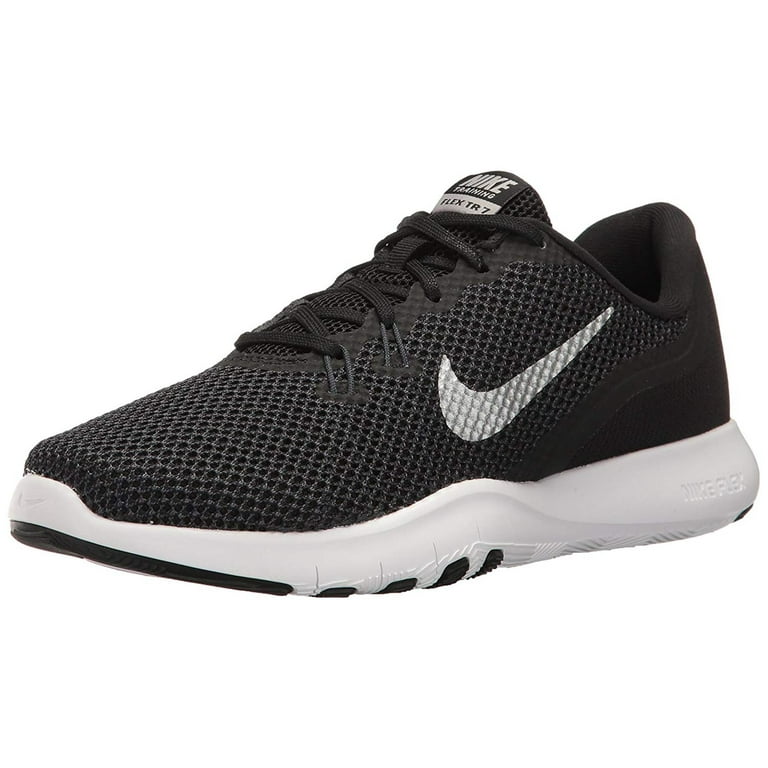 Nike Womens Nike Flex Trainer 7 Top Lace Up Running Sneaker