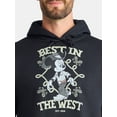 thumbnail image 4 of Disney Mickey Mouse Best In The West Men's and Big Men's Graphic Fleece Hoodie, Sizes S-3XL, 4 of 5