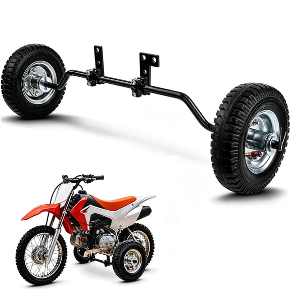 Dirt Bike Training Wheels for PW50, MX125 & CRF50, Universal Fit 50cc 49cc Kids Dirt Bikes, Compatible with yamaha PW50/TTR50, razor MX125/MX350/MX400, honda CRF50