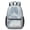Black, variant on 17 Inch Lightweight Backpack,PVC Waterproof Oxford Fabric, Ergonomically Designed, with Large Capacity, Aqua Blue Watercolor