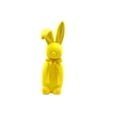 thumbnail image 6 of Large Flocked Easter Bunny Figurine, Purple Hot Yellow Foam Rabbit for Yard Decor, Oversized Bunny Ornament for Outdoor Display, 6 of 6