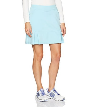 adidas Golf Women's Pleated Fashion Skort. Ice Blue.
