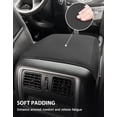 thumbnail image 7 of KBH Center Console Cover for 2013-2020 Infiniti QX60 JX35, Leather Middle Console Cover for Nissan Pathfinder Accessories, Anti-Scratch Armrest Pad Protector, 7 of 7