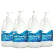 Super Clean Hand Sanitizer Gel - 1 Gallon (4 Pack) - Unscented  by SapheLife USA