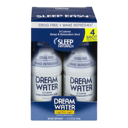 Dream Water 0-Calorie Sleep & Relaxation Shot - 4 PK, 4.0 PACK