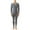 Grey, variant on RXMEKW Mens Base Layer, Solid Color Casual Thickened High Elastic Warm Base Layer Set