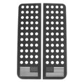 thumbnail image 1 of Glass Panel Cover,2 Pcs Rear Door Rear Door Window Glass Flag Sticker Rear Door Window Decals Solid Performance, 1 of 5