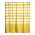 thumbnail image 2 of Creative Products Yellow Stripes 71x74 Shower Curtain, 2 of 2