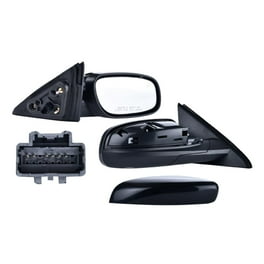 Espejo Retrovisor Lado Derecho Para Ford Edge 2009-2011 - Color Negro Texturizado, Ajuste Manual, Sin Calefacción Ni Luces