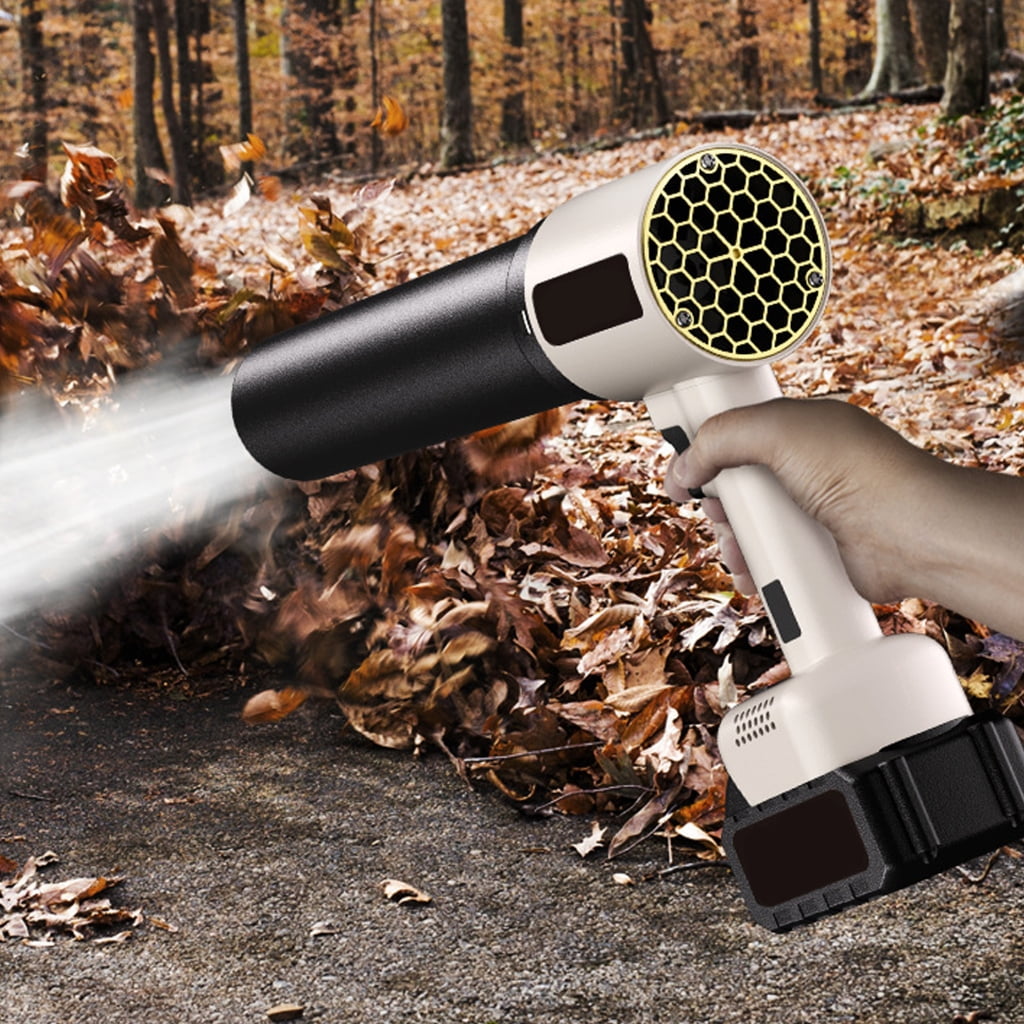 PatungKu Electric Cordless Leaf Blower Upgrades 4 Speed Control Small Body for Home