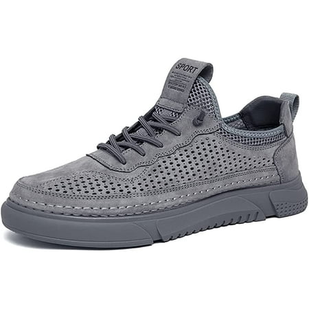 Men s Fashion Casual Sneakers Hollow Out Breathable Walking Shoes