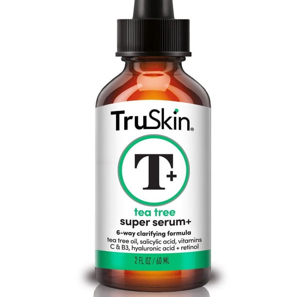 Serum TruSkin de aceite de árbol de té para el tratamiento del acné facial, 60 ml