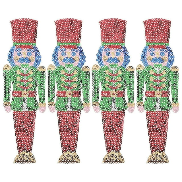 4pcs Patch And Iron On Patches Jeans Embroidered Sew On Patch Including Embroidered Applique And Embroidered Sew Patches