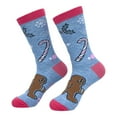 thumbnail image 2 of Women's Gingerbread Man Butt Socks Funny Naughty Xmas Treat Footwear, 2 of 9