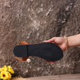 thumbnail image 4 of Sandalias de Mujer Cómodas Versátiles Hebilla Correa Plana Más Tamaño Primavera Y Verano de Moda Tacón Bajo, 4 of 9