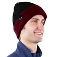 thumbnail image 2 of TruFit Acrylic Knit Unisex Beanie Hat, Warm Insulated Winter Hats, 2 of 5