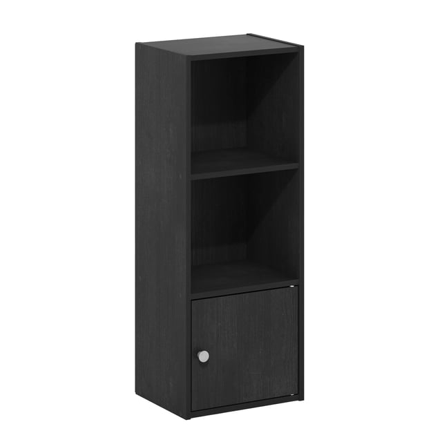 Estantería Furinno Luder con armario de almacenamiento de 1 puerta