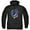 Black, variant on Mortal Kombat Movie Sub-Zero Unisex Adult Pull-Over Hoodie, Charcoal, Large