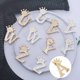 thumbnail image 2 of Broche con letras en inglés de moda, broche creativo para chaqueta de traje, accesorio de ropa, 2 of 5