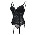 thumbnail image 1 of Corsé Gótico Del Vint Del Corsé cinturo Del Fajín Del Corsé cinturo Del Del Corsé s Mujeres Colco Corset gótico de cuello V profundo, 1 of 8