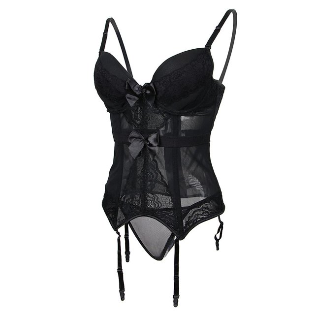 Corsé Gótico Del Vint Del Corsé cinturo Del Fajín Del Corsé cinturo Del Del Corsé s Mujeres Colco Corset gótico de cuello V profundo