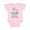 AD-Pink, variant on Inktastic I Love My Lala Elephant Family Boys or Girls Baby Bodysuit