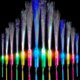 thumbnail image 1 of 12 Barras Luminosas LED de Fibra de Vidrio Yashi 40 cm 3 Modos de Parpadeo, 1 of 4