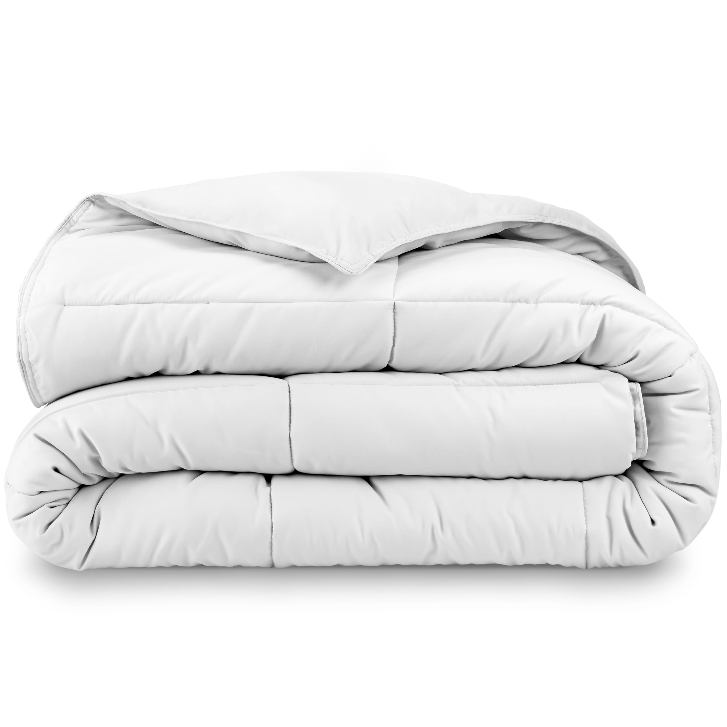 Bare Home Goose Down Alternative Comforter, Oversized King, White