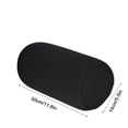thumbnail image 2 of Cojín de tubo de almohada, cómodo soporte para la cabeza, el cuello y la espalda, almohada de viaje de 11,8" x 5,5" (negro) Sincero Electrónica, 2 of 4
