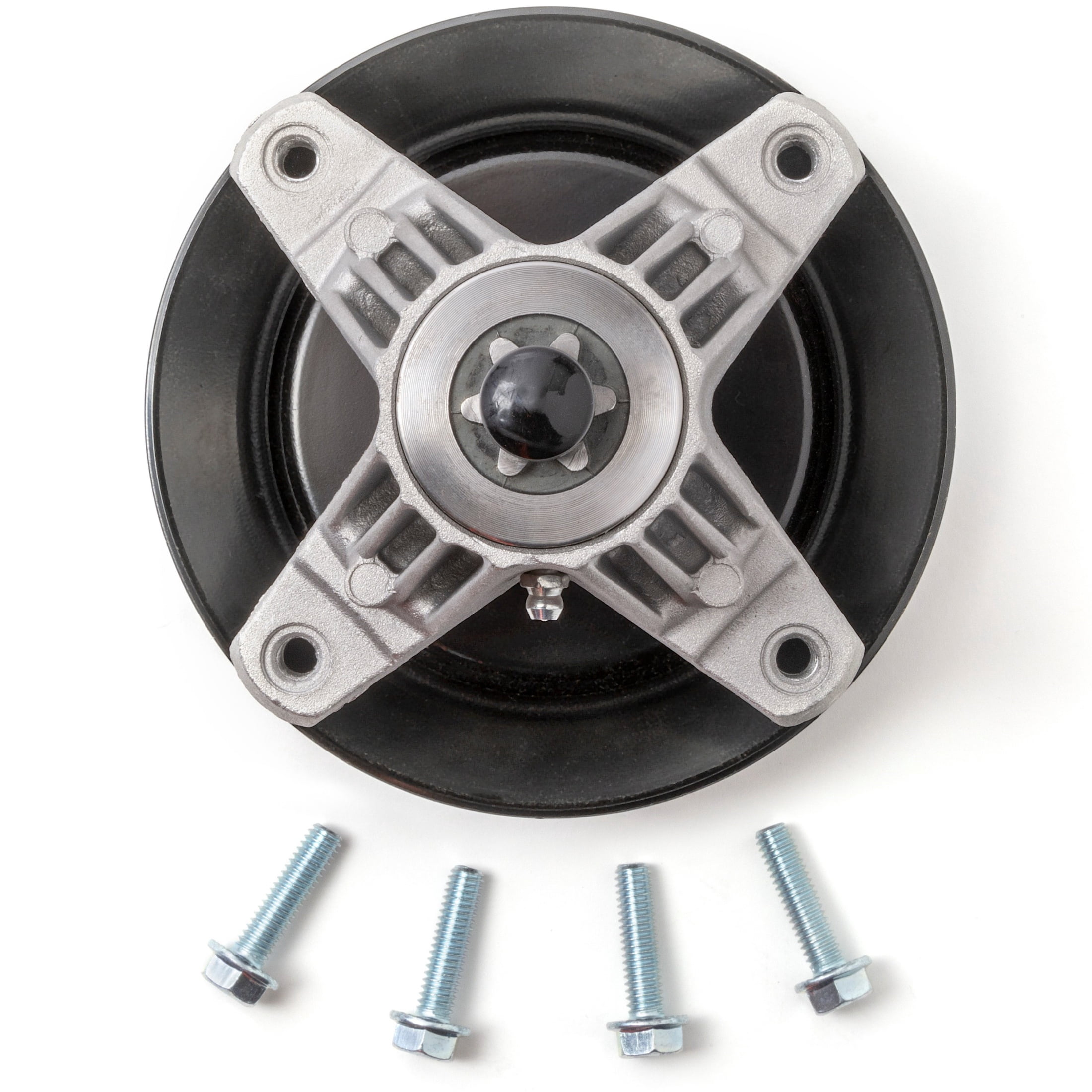 Terre Products, 2-Pack Lawn Mower Spindle Assembly, Fits 30 inch and 42 inch Mini Riders, Compatible with Cub Cadet, MTD, Troy-Bilt, Replaces 618-04822, 618-04822A